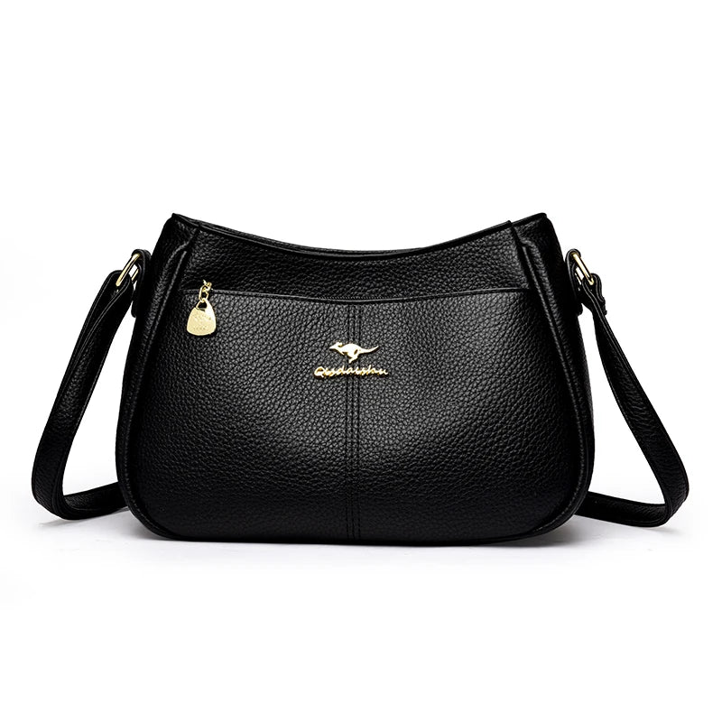 Luxury Soft PU Leather Tote Bag for Women – 2025 Fashion Shoulder & Crossbody Bag
