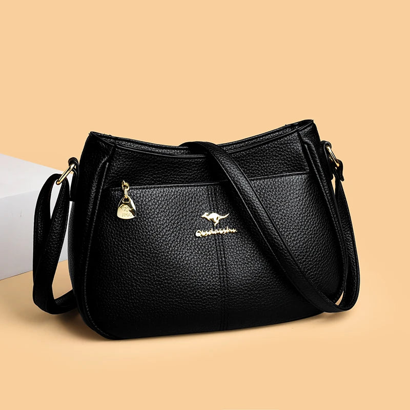 Luxury Soft PU Leather Tote Bag for Women – 2025 Fashion Shoulder & Crossbody Bag