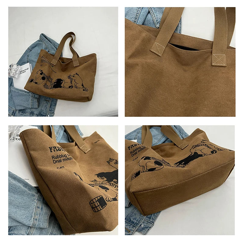 Canvas Tote Bag for Women – Chic, Durable & Spacious