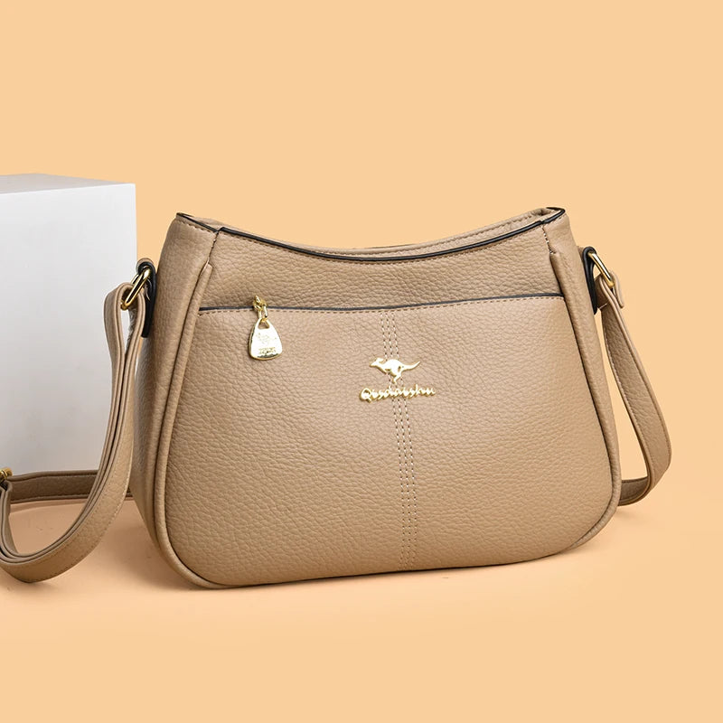 Luxury Soft PU Leather Tote Bag for Women – 2025 Fashion Shoulder & Crossbody Bag