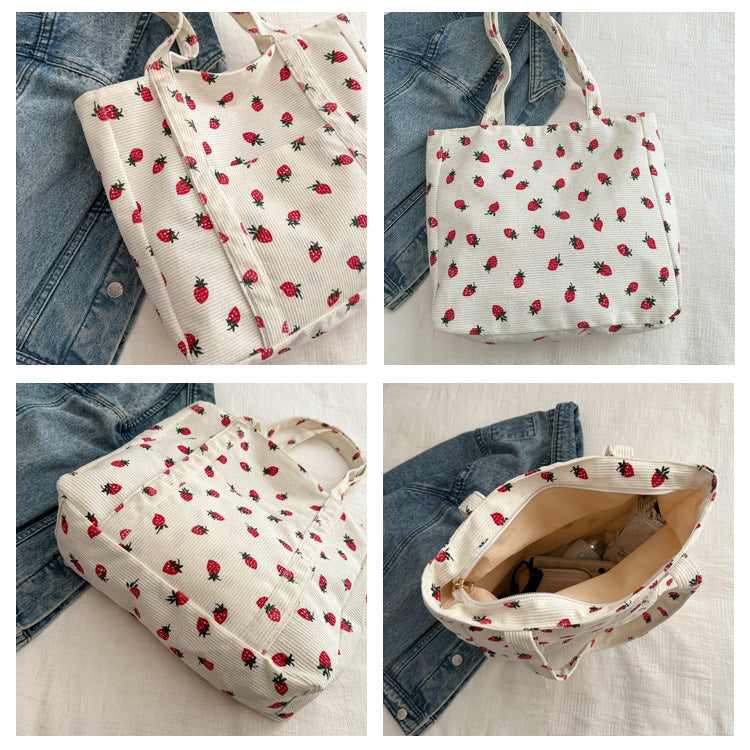 Strawberry Style Shoulder Bag – Fashionable & Versatile