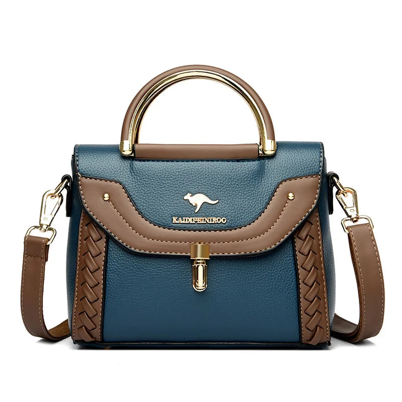 New Fashion Handbag Crossbody Bags for Women Faux Leather Bag Adjustable Strap Top Handle Bag Large Capacity Shoulder Bags Totes