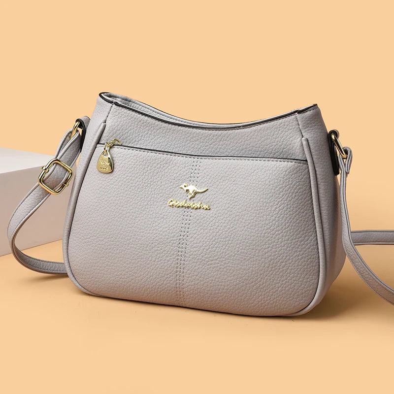 Luxury Soft PU Leather Tote Bag for Women – 2025 Fashion Shoulder & Crossbody Bag