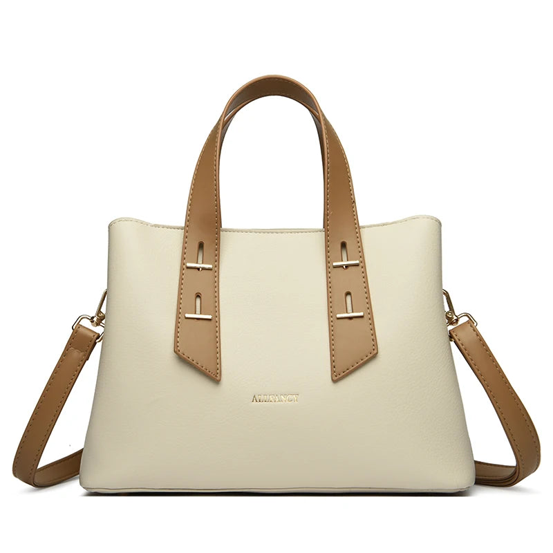 High-capacity Women's Bag Fashion Classical Style Crossbody Handbag Retro PU Leather Shoulder and Purse Casual Bag Daily wallet