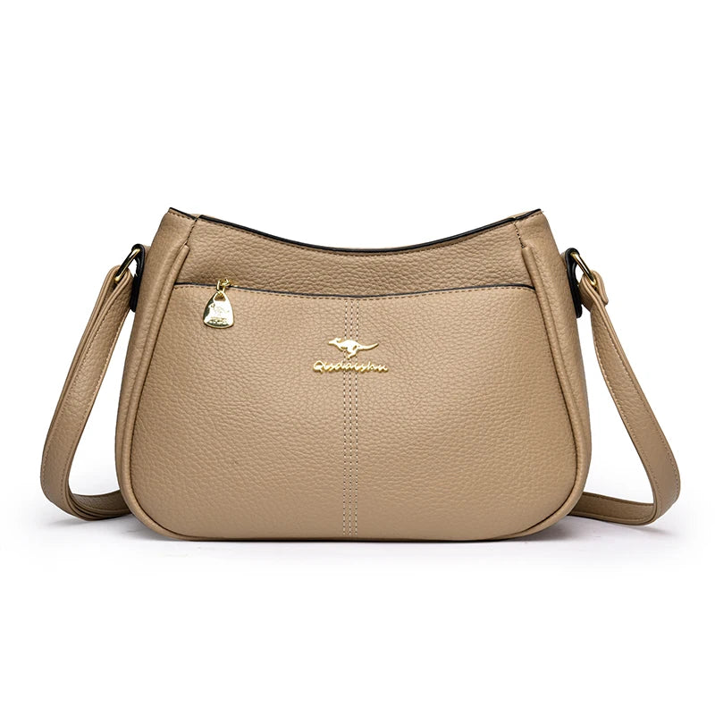 Luxury Soft PU Leather Tote Bag for Women – 2025 Fashion Shoulder & Crossbody Bag