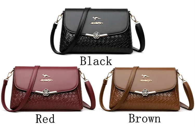 Women’s Small Square Retro Bag – Versatile Shoulder Crossbody with Flip Cover