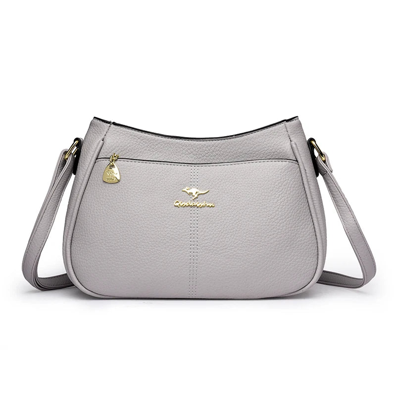 Luxury Soft PU Leather Tote Bag for Women – 2025 Fashion Shoulder & Crossbody Bag