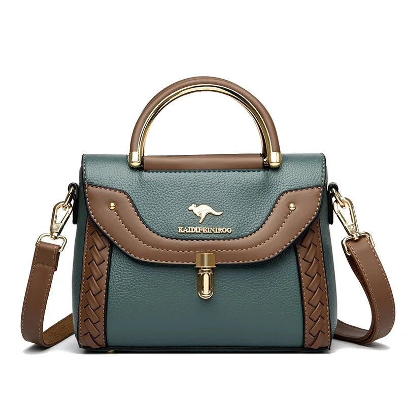 New Fashion Faux Leather Crossbody Handbag for Women – Large Capacity & Adjustable Strap